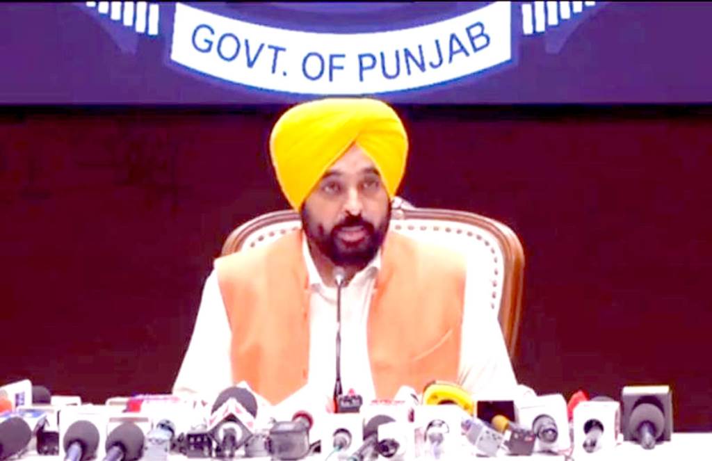 Chief Minister Bhagwant Mann announces launch of Meri Rasoi Scheme in Punjab
